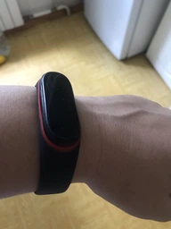 Ремінець для Xiaomi Mi Band 3/4 Black/Red
