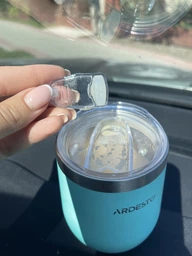 Термочашка Ardesto Compact Mug 350 мл Блакитний (AR2635MMS) фото від покупців 9