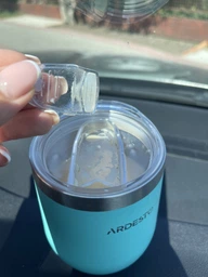Термочашка Ardesto Compact Mug 350 мл Блакитний (AR2635MMS) фото від покупців 8