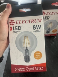 Світлодіодна лампа Electrum 8W E27 2700K ретро (A-LG-0477)