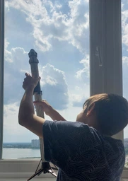 Космическая ракета из дерева 3DBRT Конструктор Falcon 9 с кораблем Dragon 619 деталей Ракета Илона Маска
