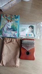 Калимба Enfuntins с 17 клавишами Пальчиковое пианино Kalimba (ENK17BR) фото от покупателей 4
