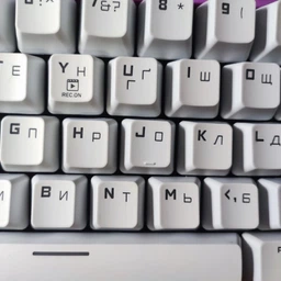 Клавіатура Hator Rockfall EVO TKL Optical ENG/UKR/RUS (HTK-633) Lilac USB фото від покупців 19