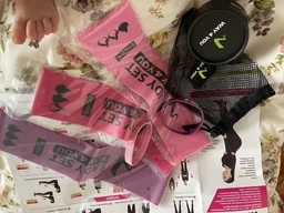 Резинки для фитнеса Way4you Lady's Set 2.0 набор 3 фитнес резинок для спорта и тренировок ног и ягодиц фото от покупателей 3