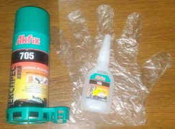 Універсальний клей-гель Akfix 705 Fast Adhesive з активатором 100 грам фото від покупців 5