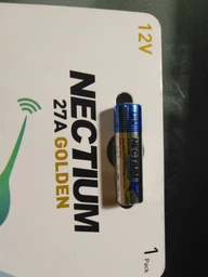 Щелочная батарейка Nectium Alkaline A27 12V 1 шт/уп blister Модель: 27A-1B (6973043880479)