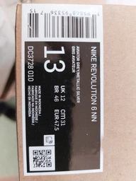 Мужские кроссовки для бега Nike Revolution 6 Next Nature DC3728-003 44 (10US) 28 см Черные (195242835289) фото от покупателей 9