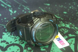 Тактичний військовий годинник Skmei Premium 56858 (Серія Military) Чорний з синім, крокомір, Bluetooth