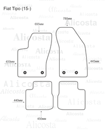Автоковрики STINGRAY Mazda 3 (BK) I '03-09 4 шт Чорні (1011034) фото від покупців 19