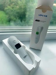 Инфракрасный бесконтактный медицинский термометр Lepu Medical LFR30B электронный градусник для измерения температуры тела и предметов (LFR30B) фото от покупателей 4