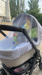 Москитная сетка на коляску люльку универсальная BAVO BabyGuard S-1 фото от покупателей 7