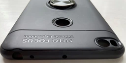 Чехол TPU Ring для Xiaomi Mi Max 2 бампер оригинальный Black с кольцом фото от покупателей 2