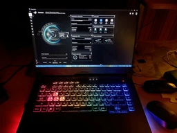 Ноутбук ASUS ROG Strix G15 G513RC-HN038 (90NR08A5-M002A0) Eclipse Gray / 15.6" IPS Full HD 144 Гц / AMD Ryzen 7 6800H / RAM 8 ГБ / SSD 512 ГБ / nVidia GeForce RTX 3050 фото от покупателей 6