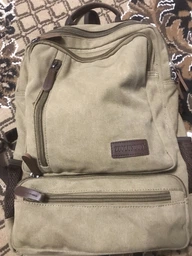 Текстильный рюкзак Vintage 31х42х16 см 000162020 фото от покупателей 8