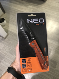 Карманный нож NEO Tools с фиксатором (63-026)