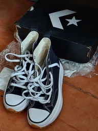 Женские кеды Converse Run Star Hike High Top Black Womens 166800C Размер 37