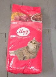 Корм для дорослих котів Мяу Повнораціонний/Курка сухий 11 кг фото от покупателей 1
