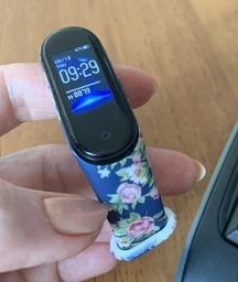 Ремешок Armorstandart Силиконовый для Xiaomi Mi Band 4/3 Blue Flowers (ARM52066)