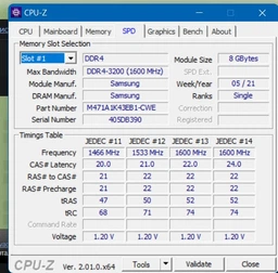 Оперативная память Samsung SODIMM DDR4 8Gb 1Rx16 3200Mhz PC4-3200AA-SA0-11 M471A1G44AB0-CWE фото от покупателей 18