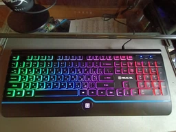 Клавиатура проводная Real-El 8000 Comfort Backlit USB (EL123100033)