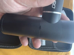 Перкусійний масажер для тіла та м'язів, ручний пістолет GYRO Muscle Mini Gun Massager Black (GYRO-Minigun) фото від покупців 2