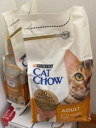 Сухой корм для взрослых кошек Purina Cat Chow Adult с уткой 15 кг фото от покупателей 13