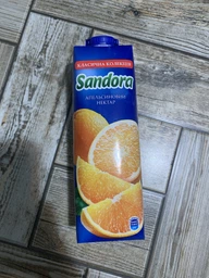 Упаковка сока Sandora Апельсиновый 0.95 л х 10 шт (4823063112840) фото от покупателей 5