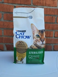 Сухий корм для дорослих стерилізованих котів Purina Cat Chow Sterilised із куркою 1.5 кг фото от покупателей 13