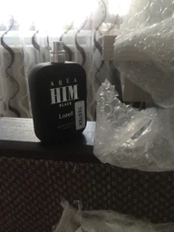 Туалетна вода для чоловіків Lazell Aqua Him black edt 100 ml фото від покупців 1