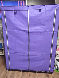 Складной тканевый шкаф для одежды и обуви 175х130х45 см Storage Wardrobe каркасный шкаф для одежды фото от покупателей 1