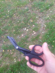 Тактичні медичні ножиці, ножиці парамедичні, чорного кольору, TTM-01 A №1 фото від покупців 3