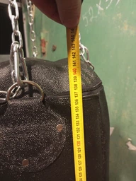 Мішок боксерський Boxer кирза 140 см Чорний (1002-01) фото від покупців 1