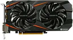 Вентилятор кулер для видеокарты Gigabyte GTX 1050 Ti 1060 1070 Ti RX 470 480 570 580 (orgnl) 87 мм Everflow T129215SU (PLD09210S12HH GA91S2H)(№129)