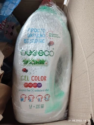 Гель для прання Be&Eco Color 5800 мл 190 пр