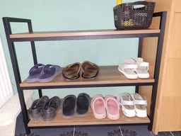 Підставка для взуття / речей у стилі Лофт каркас металевий StepLoft Coas-shoes-119 фото від покупців 2