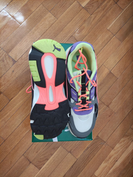 Buty sportowe męskie z siatką na platformie do kostki Puma LqdCell Extol Archive.Vio 37344201 40 25.5 cm Biały/Czarny (4062452994975) Zdjęcie od kupującego 2