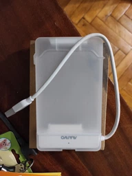 Адаптер Maiwo для подключения HDD/SSD 2.5" SATA к USB3.0 + контейнер защитный для HDD 2.5" (K104-U3S white)