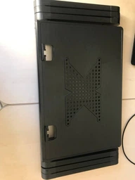 Столик для ноутбука трансформер lowfreetable-3 Black (до 15.6") алюмінієвий з пасивним охолодженням фото від покупців 18