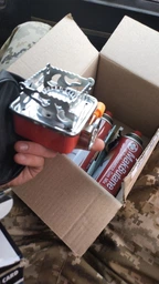 Туристическая походная плитка газовая горелка с пьезоподжигом и чехлом Kovar ZT-202 фото от покупателей 6