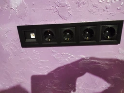 Компьютерная розетка Asfora RJ45 5 категория UTP Серебристая (EPH4300161)