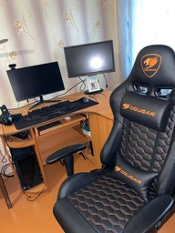 Комп'ютерне крісло для геймера Cougar Outrider S Black/Orange фото від покупців 10