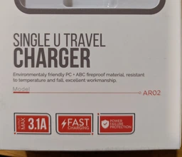 Сетевое зарядное устройство ArmorStandart AR02 1хUSB (3.1A) White (ARM59714) фото от покупателей 1