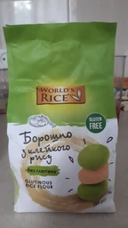 Борошно з клейкого рису World's Rice без глютену 700 г фото от покупателей 2