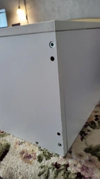 Этажерка 3/60 Ferrum-decor Серии Конект с тумбой 144x60x28 Серый ДСП Сонома (FD1038)