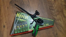 Пістолет для монтажної піни професійний (Тефлоновий) HERCUL HG-88 фото от покупателей 1