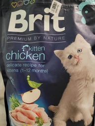 Корм для кошенят Brit Premium by Nature Cat Kitten Chicken 8 кг, з куркою фото від покупців 6