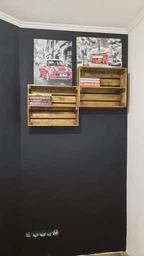 Ящик дерев'яний для зберігання з довгою полицею ECO WoodBox (ДхШхВ:50*40*16)