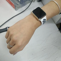 Силіконовий ремінець Fruct Nike Sport Band for Apple Watch 38/40/41/42 mm Olive Black фото від покупців 11
