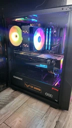 Оперативна пам'ять HyperX DDR4-3200 16384MB PC4-25600 (Kit of 2x8192) Fury RGB Black (HX432C16FB3AK2/16)