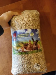 Наполнитель универсальный для грызунов, птиц и рептилий Topsi Кукурузный впитывающий 8 л (4823089900216) фото от покупателей 1